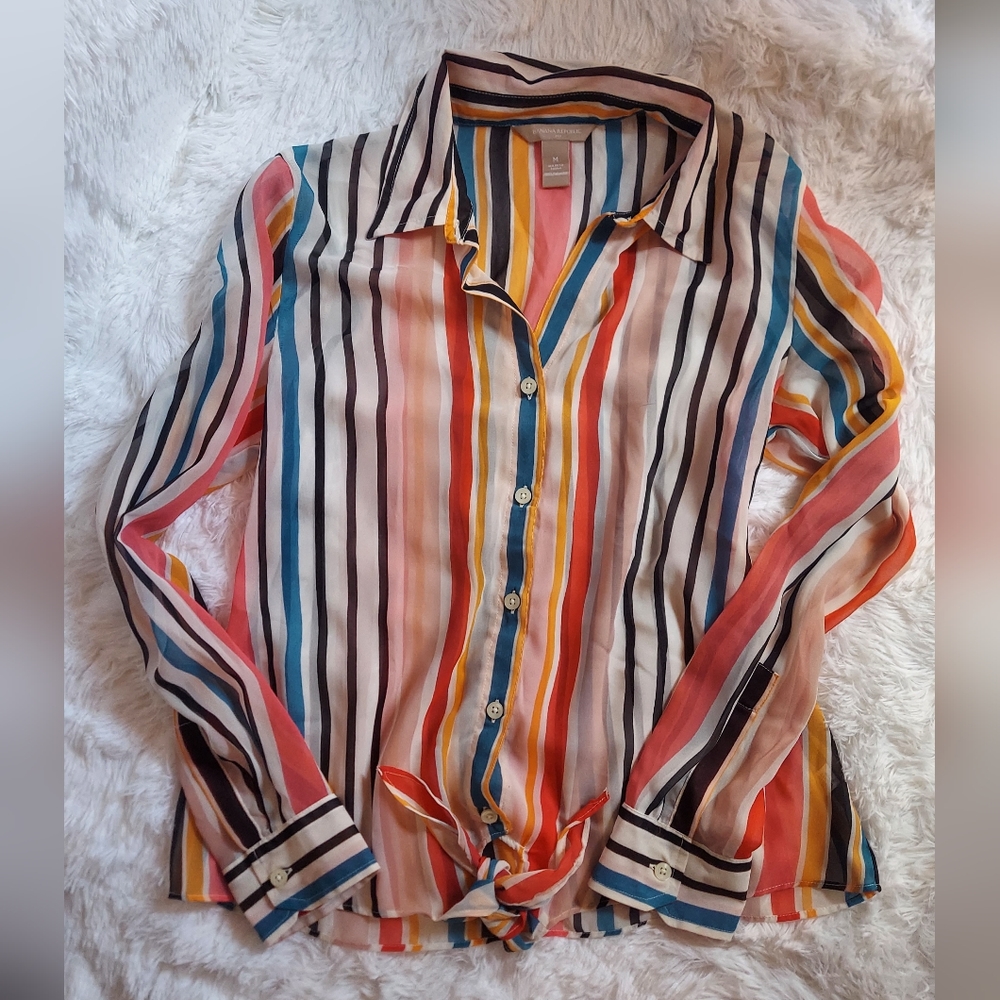 Flowy Stripe Top